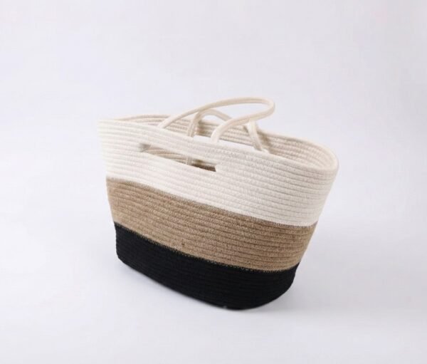 The Cozy Eddit | Artisan Stripe Basket
