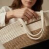 The Cozy Eddit | Artisan Stripe Basket