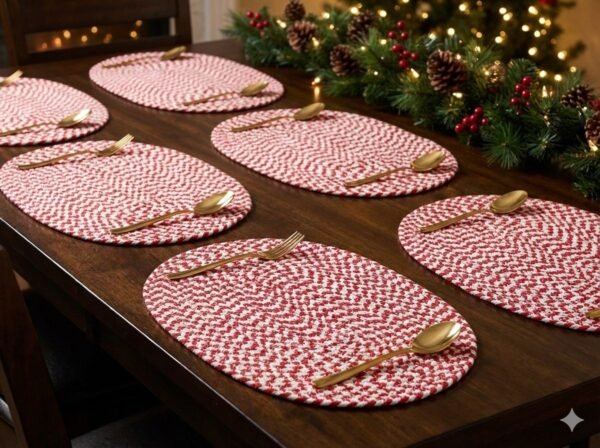 The Cozy Eddit - Holiday Heirloom Red Placemat