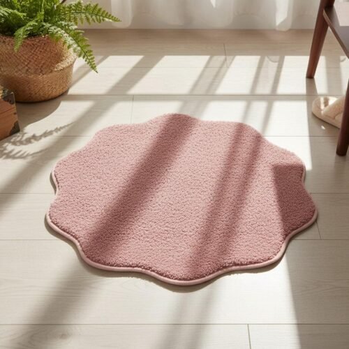 The Cozy Eddit | Blush Petal Bed Side Rug