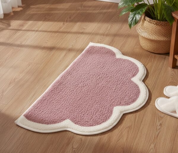The Cozy Eddit - Blush Cloud Kids Bedside Rug