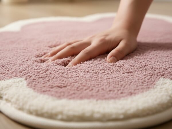 The Cozy Eddit - Blush Cloud Kids Bedside Rug